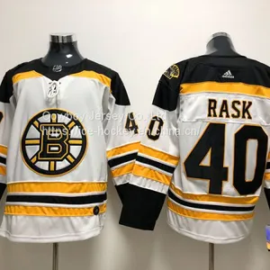Boston Bruins #40 Rask White Jersey thumbnail-1