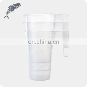 AKMLAB Laboratory Plastic Measuring Cup 1000ml With Handle thumbnail-1