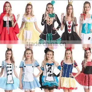 Ladies Fairytale Storybook Character Nursery Rhyme Fancy Dress Costume Outfit Quality Choice thumbnail-1