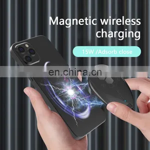 Ready Stock Magnetic Wireless Charger Manufacture Mobile Phone Wireless Charging Magnetic for Iphone 12 Pro Max X 11 thumbnail-4
