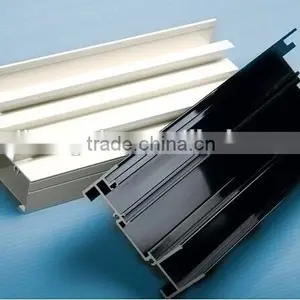 Brown Powder Coating Aluminum Profile Customized Design for Windows and Doors thumbnail-1