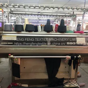Shima Seiki Computerised Flat Knitting Machine Ssg 122sv 12g 10g Gauge Year 2008 thumbnail-1