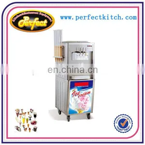 3 Flavors Soft Ice Cream Maker / Sofe Ice Cream Machine thumbnail-2