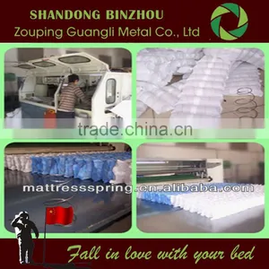 China Manufacturer High Carbon Steel Wire Rod Pocket Spring for Mattress Support thumbnail-2