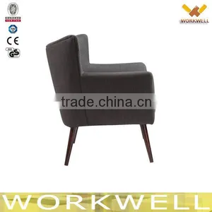 WorkWell 2014 Modern New Design Latest Living Room Sofa With Rubber Wood Short Legs Kw-D4224-4 thumbnail-1