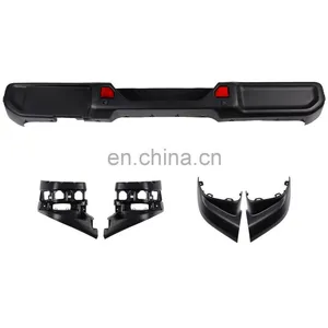 4*4 Off Road Rear Bumper With Radar Hole For Jeep Wrangler JL 2018+ Back Bumper for Jeep Parts thumbnail-1