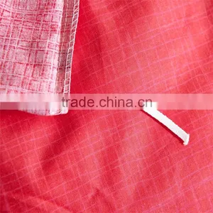 Red and Blue Strips Pattern Cotton Bed Sheet Ses Simple Design King Size Duvet Cover Set Cotton Quilt Cover Set thumbnail-6