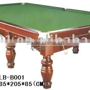 100% Natural Slate Solid Wood Pool Table thumbnail-1