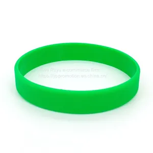 Custom Plain Silicone Wristbands thumbnail-1