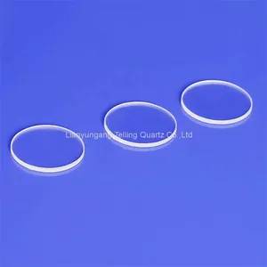 Optical Quartz Glass Plate Window Quartz Disc Plate thumbnail-2