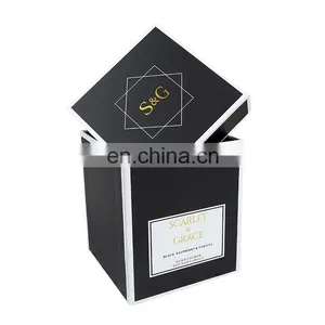 ENO Customize Package Eco Friendly Luxury Wholesale Paper Custom Candle Gift Boxes Candle Package thumbnail-3