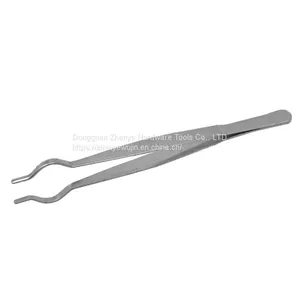 Stainless Steel Tweezers Chemical Experiment Equipment Thickened Tube Tweezers Round Head Crucible Pliers High-Temp Resistant Teaching Instruments thumbnail-4