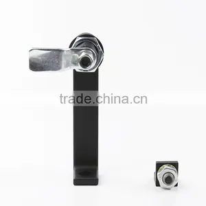 CE RoHS 2015 FEILEI MS868 China Factory Black Powder Zinc Alloy Cabinet L Handle Lock With Padlock Device thumbnail-4