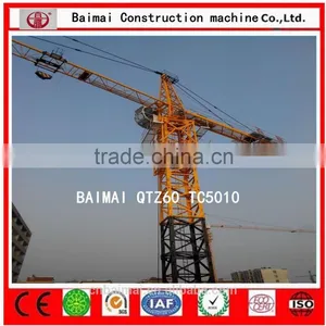QTZ63[TC5010] Tower Crane of High Quality Products Made in Baimai China Brand thumbnail-1