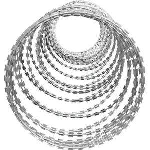 Razor Wire Stainless Steel Barbed Wire Protective Fence Barbed Wire thumbnail-2