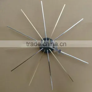 Wooden Wall Clocks Star Clock Wall Quartz Clock thumbnail-1