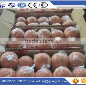 Concrete Pump Pipeline Orange Sponge Natural Sponge Foam Cleaning Ball thumbnail-1