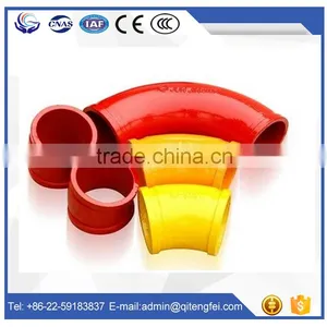 DN125xR275x90D Concrete Pump 90 Degree Casted Elbow thumbnail-1