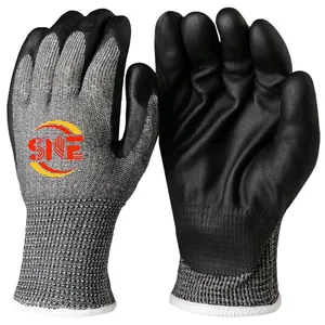 Snellsafety Cut Resistant Foam Nitrile Winter Cold Protection Safety Glove thumbnail-1