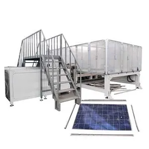2025 Hot Sale Complete Fully Automatic Solar Panel Recycling Plant and Separation Line thumbnail-4