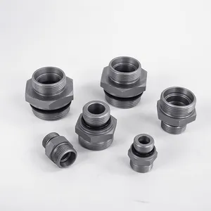 Hydraulic Transition Fitting, American Standard 1CO & 1DO Series Threaded Hydraulic Oil Tube Straight Fitting, Stainless Steel thumbnail-5