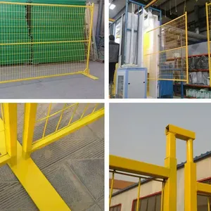 Portable Canada Temporary Fence With 1.8m Panels and Ground Spikes thumbnail-5