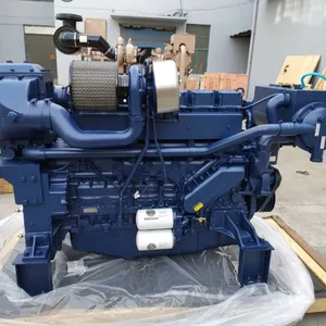 Reliable Performance Weichai WP12C350-15 Marine Diesel Motor 350HP for Trawler thumbnail-2