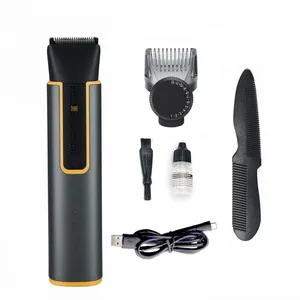 Cordless Hair Clipper With 4 Hours Long Runtime, Ceramic & Stainless Steel Sharp Blade, Adjustable Barber Style Design thumbnail-2
