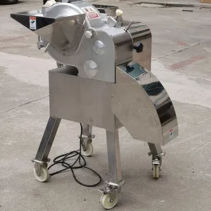 Commercial Fresh Meat Slicer Automatic Electric Frozen Beef Pork Meat Cutting Shredder Dicer Machine for Cutting Meat Cube thumbnail-3