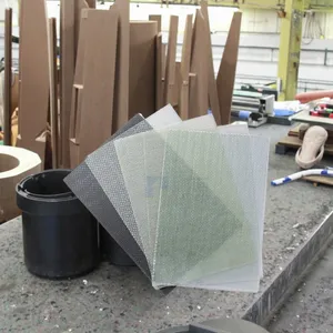 FRP Panel Welding-Services-Rebar Fishing Pool Cover Gfrp Grating Koi Tank Silicate Wool Cloth Angle Siding Composite FRP Panel thumbnail-1