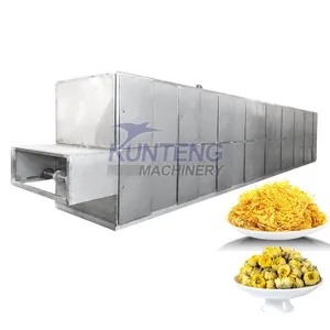 Industrial Large Size Food Tea Leaf Vegetable Rose Chrysanthemum Dryer Flower Drying Machine thumbnail-1