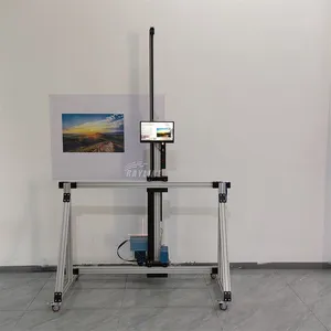 Brand AI 4K Printer Price 9600DPI Wall Printer UV Ink Wall/Glass/Wood/Ceramic/Metal Wall Printer Machine thumbnail-1