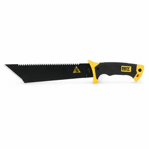 Factory Direct Outdoor Machete Knife With Saw Teeth Blade for Camping Bushcraft and Clearing thumbnail-5