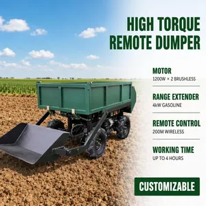 Customized Remote Control Utility Carrier Platform for Agricultural Equipment Development thumbnail-1