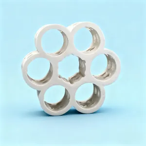 Pingxiang Daier Light Ceramic Combination Ring Structured Packing Replaceable for Petrochemical Distillation Absorption Scrubber thumbnail-3