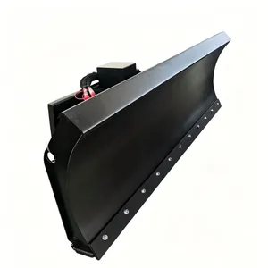Skid Steer Hydraulic Angle Snow Blade With Bolt On Wear Strip and Ribs thumbnail-3