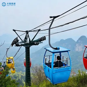 Scenic Steel Gondola Lift Cableway System (DQ Brand) 1600 Persons/Hour thumbnail-1