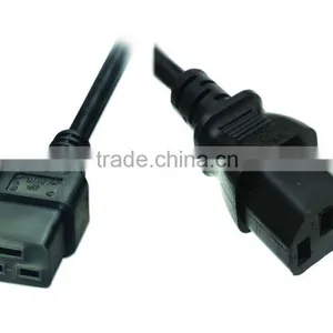 IEC320 C13 to C19 Female Connector Power Cord thumbnail-1