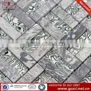 Marble Mixed Colour Glass Mosaic thumbnail-1