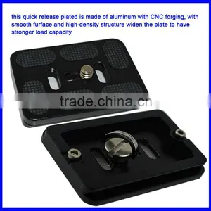 Travel Tourism Tripod Ball Head Quick Release Adapter Plate for Tripod PU60 thumbnail-5