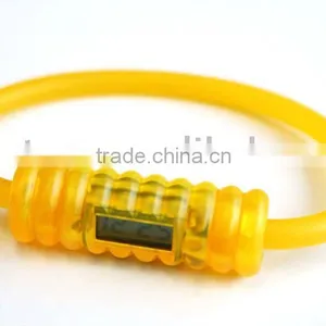 BF1804B ABS Sport Gift ROHS CE Jelly Bracelet Watch Digital Timepiece thumbnail-1
