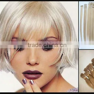 Wholesale Price Straight Human Hair Clip Hair Extension thumbnail-1