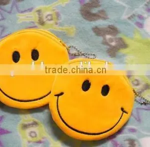 Emoji Wallet/13 Styles Cheap Fancy Emoji Coin Purse/plush Emoji Small Coin Purse thumbnail-1