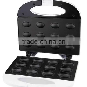CE GS ROHS LFGB UL 2 SLICE SANWICH TOASTER DONUT MAKER NUTTY MAKER thumbnail-3