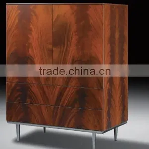 High Grade Modern Furniture Luxury Mahogany Wood Chest of Drawers thumbnail-1