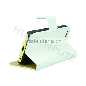 Leather Case For IPhone 5c , Flip Covers For IPhone 5c Mobile Case thumbnail-3