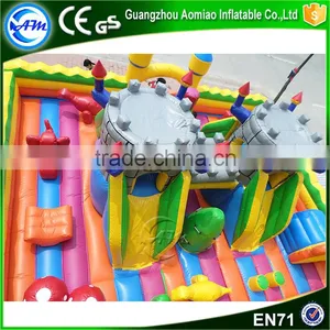 Hot Sale Infaltable Amusement Park,fun City Playland Trampolines for Kids Quality Choice thumbnail-3