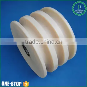 ISO Standard Plastic Factory Sale Injection Conveyor Pulley Wheels Custom Durable Black Big Plastic Pulley Quality Choice thumbnail-5