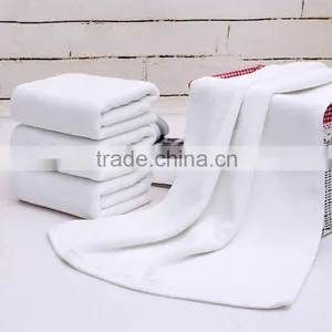 White Hotel Towel/Factory Price Cotton Beach Bath Towel thumbnail-2