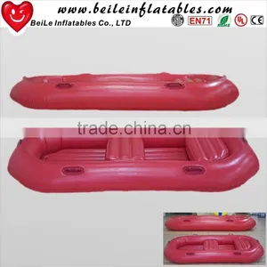 Cheap Red Two Person PVC Inflatable Boat thumbnail-1